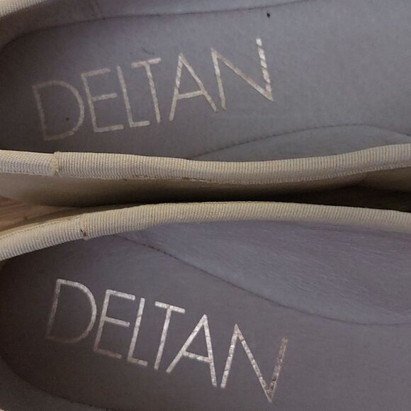 Deltan Quinn  Nude color Leather Ballet Flats Sz 10 NWOT - Picture 6 of 8